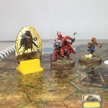 Gloomhaven: Jaws of the Lion, first scenario in action by rbelikov