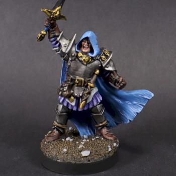Reaper Miniatures PAINTED - LIGHT'S HAND CAPTAIN - 03974 - (metal mini) by mikecarrero