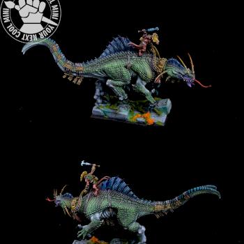 Warhammer FB/ T9A/ AoS Troglodon by cool-minis.com