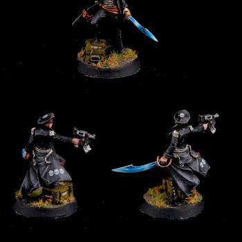 Warhammer 40k Officer Viktoria Skivlana by cool-minis.com