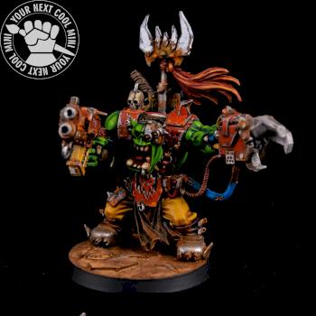 Warhammer 40K Ork Warboss by cool-minis.com