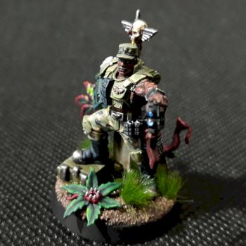 Limited Catachan Colonel by Lucky Monster Painting