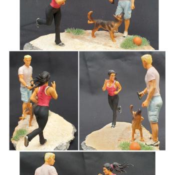 Denise Milani - Good Dog Luke by arnolbre