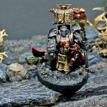 Black Templars Chaplain Teutonicus-Varas by Teutonicus-varas