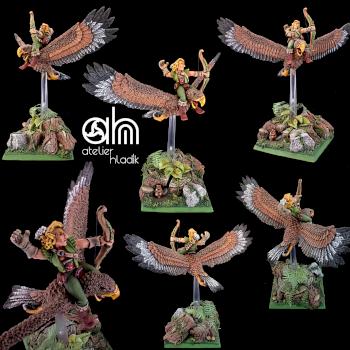 Wood elf hawk AH by atelier hladik