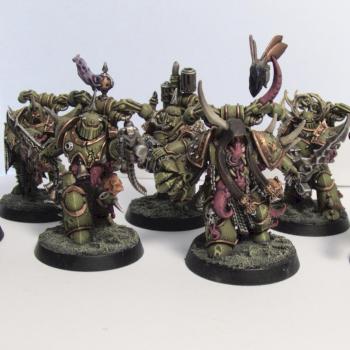 Death Guard Plague Marines by Grub