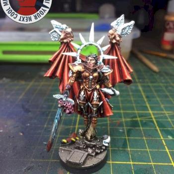 Warhammer 40k Celestine, the Living Saint by cool-minis.com