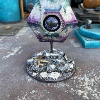 Fluxmaster, Herald of Tzeentch on Disc by tzurk