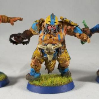 Blood Bowl Ogres by csulli13