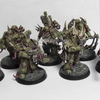 Death Guard Plague Marines by Grub