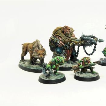 Hrothgorn's Mantrappers by IkabolMIniatures