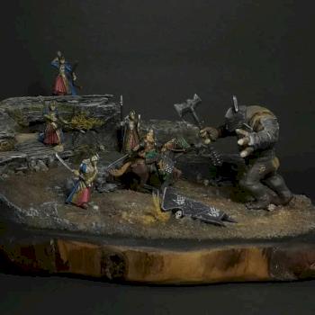 The Lord Of The Rings Mini Diorama by Minica Art