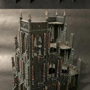 Basilica Administratum | 40k Terrain #2 by Milosz Wojtasik
