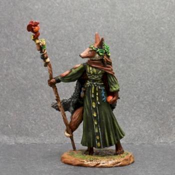 Dark Sword Female Kitsune Druid by superbug983