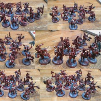 Khorne Berzerkers by Smutny Klaun