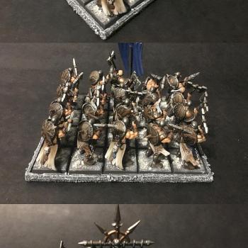 Chaos Marauder Warband by Milosz Wojtasik