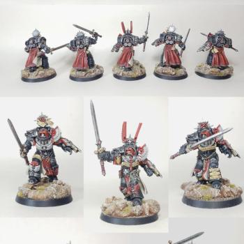Dark Angels Legion Inner Circle Knights Cenobium by clep