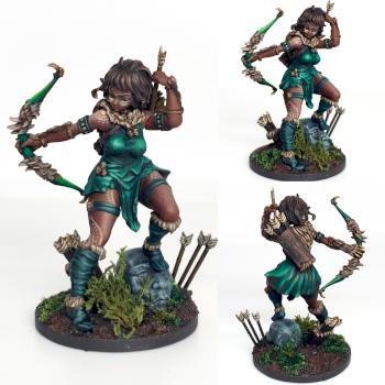 KDM Huntress by misterminiman
