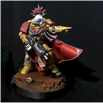 Primaris Captain Imperial Fists by Soyg
