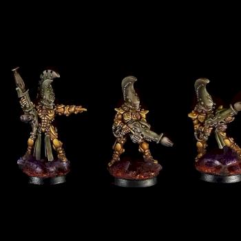 Craftworld Eldar Fire Dragons by Shadenuat