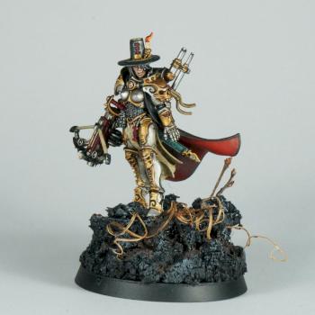 Inquisitor Greyfax by SpensPainting