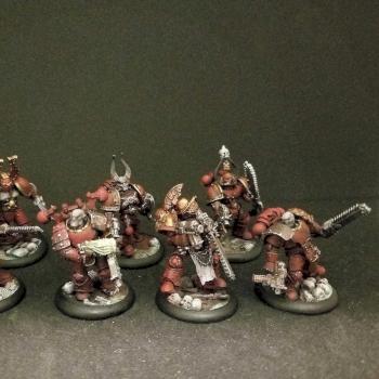 Khorne Berzerkers by Kuldunax