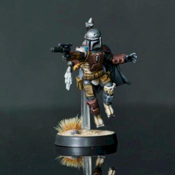 Star Wars Legion Boba Fett (Mandalorian S1 Scheme) by ShattuckEW