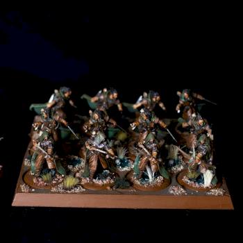Crannogman Trackers by darkrealm-miniatures