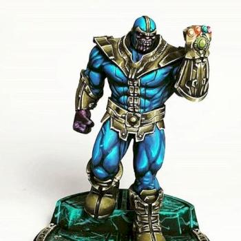 Thanos, the Mad Titan by Chema Beja