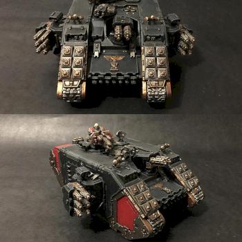 Deathwatch Land Raider Reedemer by Milosz Wojtasik