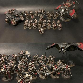 Deathwatch Army #1 by Milosz Wojtasik