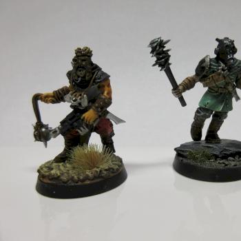 First mini's without contrast paint by Danko007