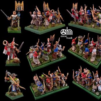 Bretonnian Peasant Bowmen AH by atelier hladik