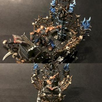 Chaos Warshrine Conversion | Chaos War Altar #2 by Milosz Wojtasik