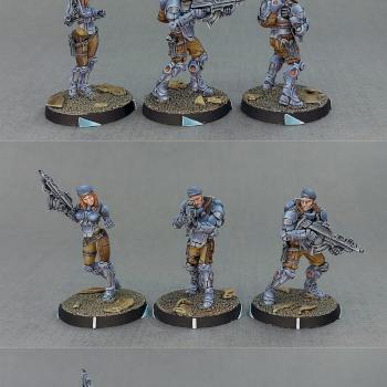 Corvus Belli Infinity Panoceania Fusiliers by Horlunov