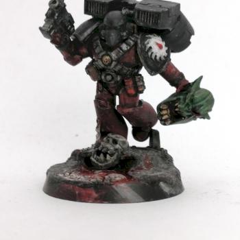 Flesh Tearer Assault Marine by Sad_Dzen