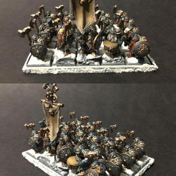 Dwarf Ironbreakers by Milosz Wojtasik