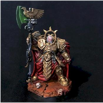Captain-General Trajann Valoris Adeptus Custodes by Soyg