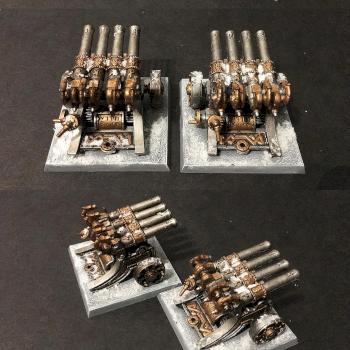 Dwarf Organ Gun | Dwarven artillery by Milosz Wojtasik