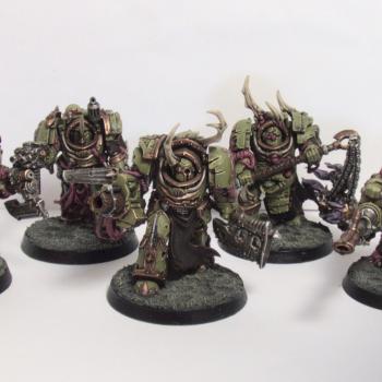 Death Guard Blightlord Terminators by Grub