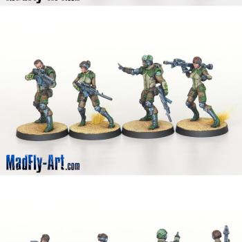 Ghulam Infantry by MadFlyArtStudio