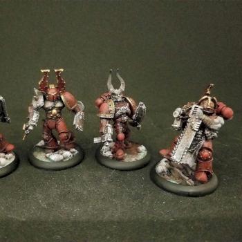 Khorne Berzerkers by Kuldunax