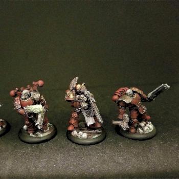 Khorne Berzerkers by Kuldunax
