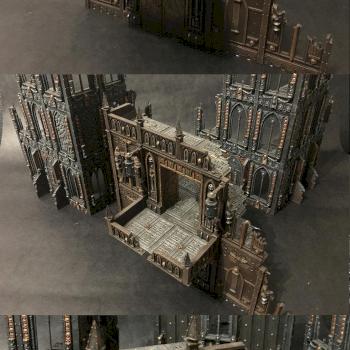 Sanctum Imperialis | 40k Terrain by Milosz Wojtasik