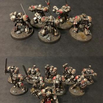 Deathwatch Terminator Squad 2 by Milosz Wojtasik