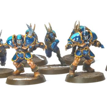 Chaos Blood Bawl Team by willsham