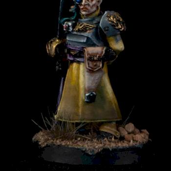 Imperial Guard Comander by Damocless