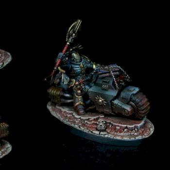 Primaris Chaplain on Bike by goblet