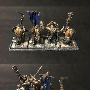 Chaos Ogres Regiment by Milosz Wojtasik