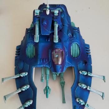Eldar Wave Serpent by evignali